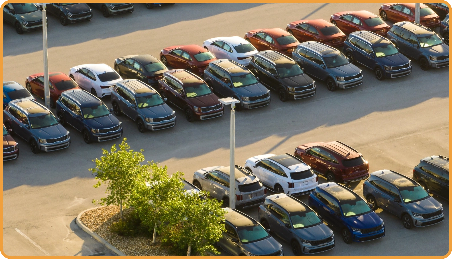 parked cars on public parking place | The Mountain Music Festival